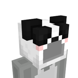 Thumbnail of the Minecraft Bedrock Marketplace product Panda Hat created by Asiago Bagels.