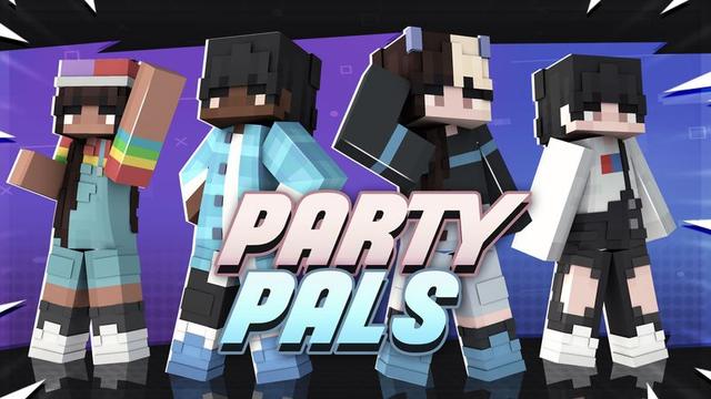 Thumbnail of the Minecraft Bedrock Marketplace product Party Pals created by Asiago Bagels.