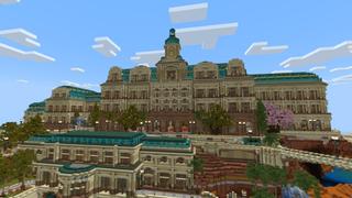 Screenshot of the Minecraft Bedrock Marketplace product Pearl of the Oasis created by Asiago Bagels.