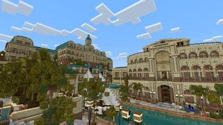 Screenshot of the Minecraft Bedrock Marketplace product Pearl of the Oasis created by Asiago Bagels.