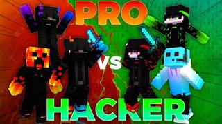 Thumbnail of the Minecraft Bedrock Marketplace product Pro VS Hacker created by Asiago Bagels.