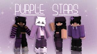 Thumbnail of the Minecraft Bedrock Marketplace product Purple Stars created by Asiago Bagels.