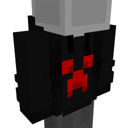 Thumbnail of the Minecraft Bedrock Marketplace product Red Creeper Hoodie created by Asiago Bagels.