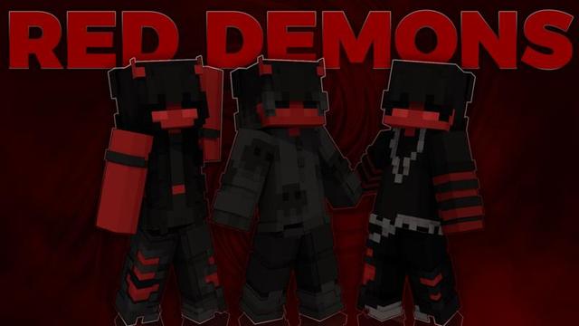 Thumbnail of the Minecraft Bedrock Marketplace product Red Demons created by Asiago Bagels.