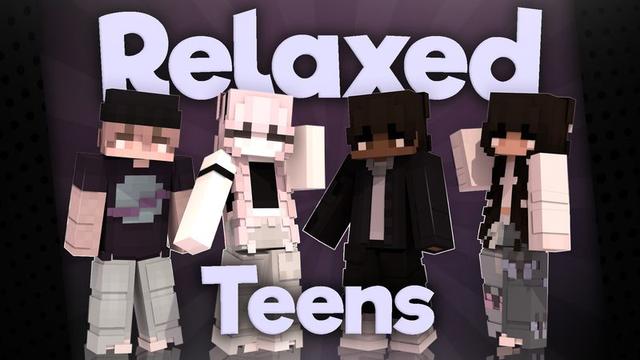 Thumbnail of the Minecraft Bedrock Marketplace product Relaxed Teens created by Asiago Bagels.