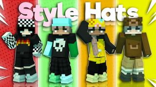 Thumbnail of the Minecraft Bedrock Marketplace product Style Hats created by Asiago Bagels.