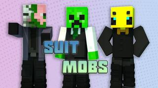 Thumbnail of the Minecraft Bedrock Marketplace product Suit Mobs created by Asiago Bagels.
