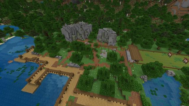 Screenshot of the Minecraft Bedrock Marketplace product Summer Camp created by Asiago Bagels.