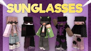 Thumbnail of the Minecraft Bedrock Marketplace product Sunglasses created by Asiago Bagels.