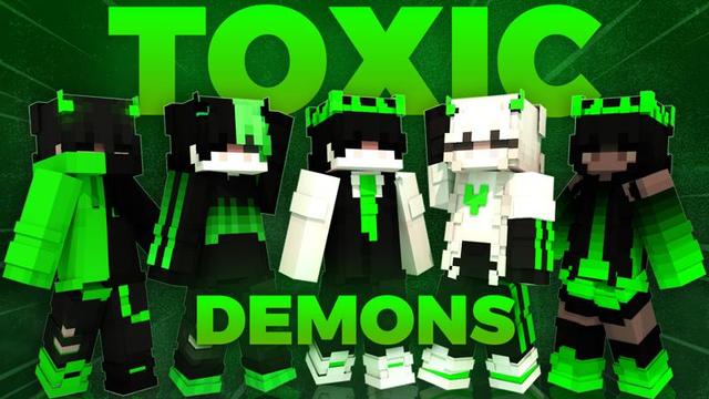 Thumbnail of the Minecraft Bedrock Marketplace product Toxic Demons created by Asiago Bagels.