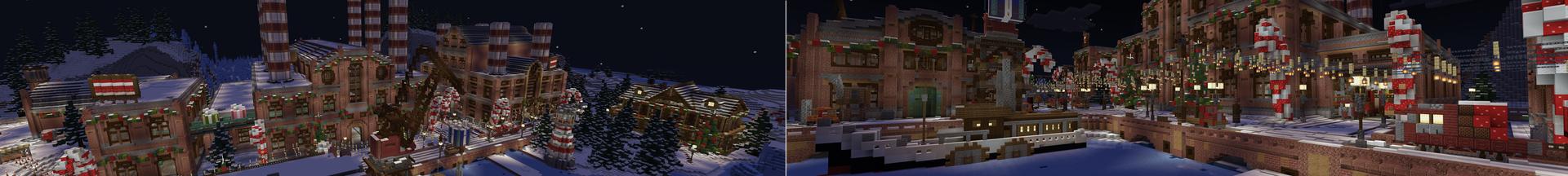 Panorama of the Minecraft Bedrock Marketplace product Toy Factory created by Asiago Bagels.