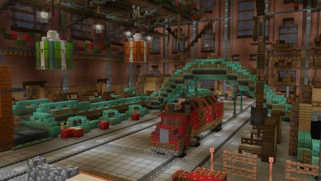 Screenshot of the Minecraft Bedrock Marketplace product Toy Factory created by Asiago Bagels.