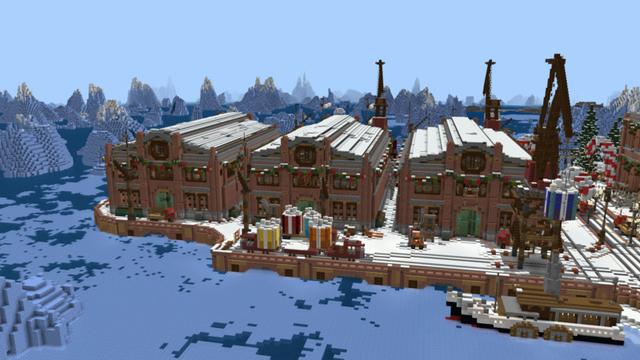 Screenshot of the Minecraft Bedrock Marketplace product Toy Factory created by Asiago Bagels.
