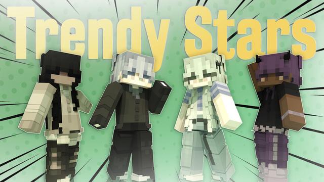 Thumbnail of the Minecraft Bedrock Marketplace product Trendy Stars created by Asiago Bagels.