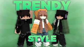 Thumbnail of the Minecraft Bedrock Marketplace product Trendy Style created by Asiago Bagels.