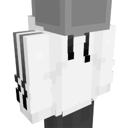 Thumbnail of the Minecraft Bedrock Marketplace product White Fade Hoodie created by Asiago Bagels.