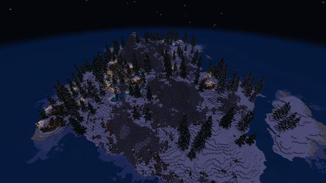 Screenshot of the Minecraft Bedrock Marketplace product Winter Paradise created by Asiago Bagels.