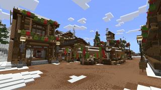 Screenshot of the Minecraft Bedrock Marketplace product Winter Resort created by Asiago Bagels.