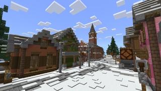 Screenshot of the Minecraft Bedrock Marketplace product Winter Wonderland created by Asiago Bagels.