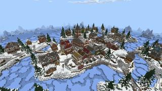 Screenshot of the Minecraft Bedrock Marketplace product Winter Wonderland created by Asiago Bagels.