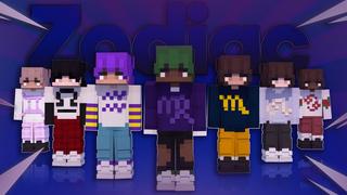 Thumbnail of the Minecraft Bedrock Marketplace product Zodiac Sign Stars created by Asiago Bagels.