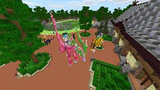 Screenshot of the Minecraft Bedrock Marketplace product Anime Dragon School created by Atheris Games.