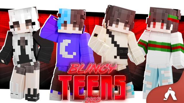 Thumbnail of the Minecraft Bedrock Marketplace product Blingy Teens 2023 created by Atheris Games.