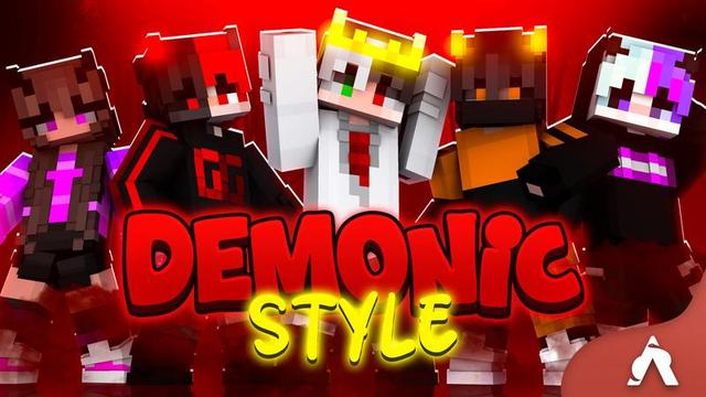 Thumbnail of the Minecraft Bedrock Marketplace product Demonic Style created by Atheris Games.