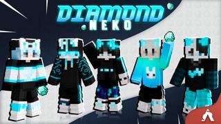 Thumbnail of the Minecraft Bedrock Marketplace product Diamond Neko created by Atheris Games.