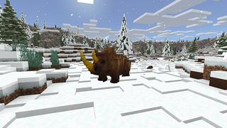 Screenshot of the Minecraft Bedrock Marketplace product Ice Age Survival created by Atheris Games.