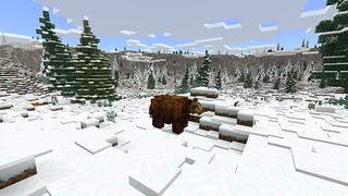 Screenshot of the Minecraft Bedrock Marketplace product Ice Age Survival created by Atheris Games.