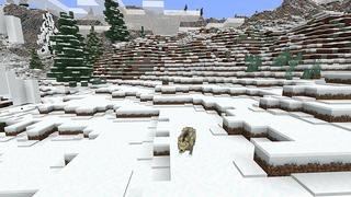 Screenshot of the Minecraft Bedrock Marketplace product Ice Age Survival created by Atheris Games.