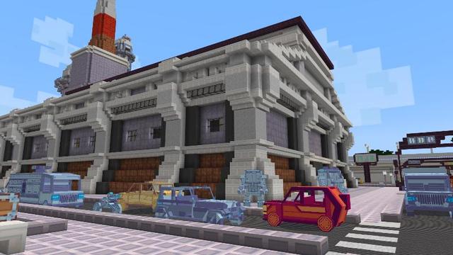 Screenshot of the Minecraft Bedrock Marketplace product Interstellar Builder Mashup created by Atheris Games.