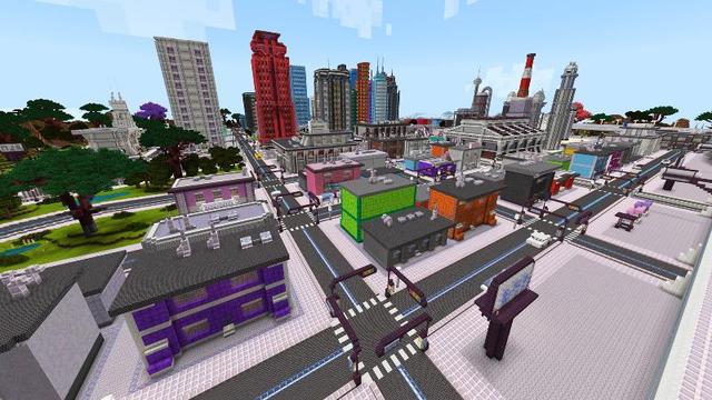 Screenshot of the Minecraft Bedrock Marketplace product Interstellar Builder Mashup created by Atheris Games.
