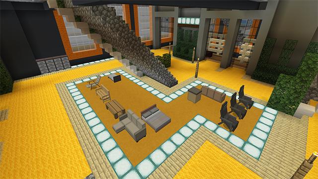 Screenshot of the Minecraft Bedrock Marketplace product Mini City created by Atheris Games.