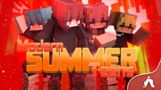 Thumbnail of the Minecraft Bedrock Marketplace product Modern Summer Teens created by Atheris Games.
