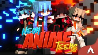 Thumbnail of the Minecraft Bedrock Marketplace product Neon Anime Teens created by Atheris Games.