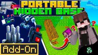 Thumbnail of the Minecraft Bedrock Marketplace product Bases Escondidas Portáteis created by Atheris Games.