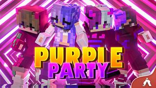 Thumbnail of the Minecraft Bedrock Marketplace product Purple Party created by Atheris Games.