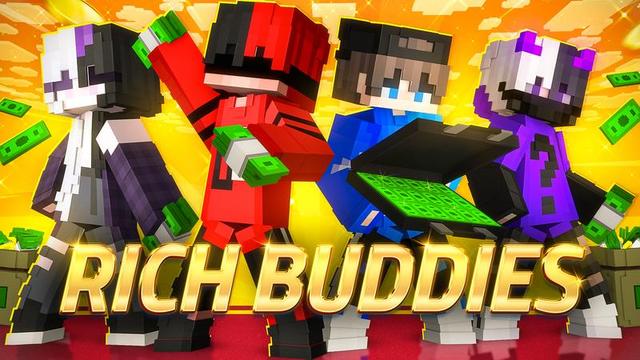 Thumbnail of the Minecraft Bedrock Marketplace product Rich Buddies created by Atheris Games.