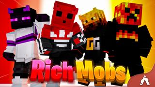 Thumbnail of the Minecraft Bedrock Marketplace product Rich Mobs created by Atheris Games.