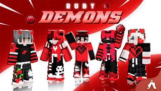 Thumbnail of the Minecraft Bedrock Marketplace product Ruby Demons created by Atheris Games.
