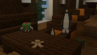 Screenshot of the Minecraft Bedrock Marketplace product Santa's Skyblock created by Atheris Games.