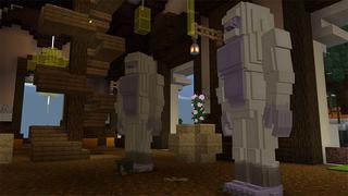 Screenshot of the Minecraft Bedrock Marketplace product Santa's Skyblock created by Atheris Games.