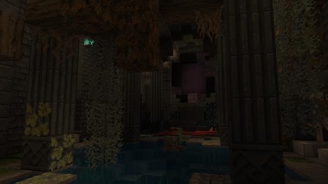 Screenshot of the Minecraft Bedrock Marketplace product The Crossroads created by Aurafall Studios.