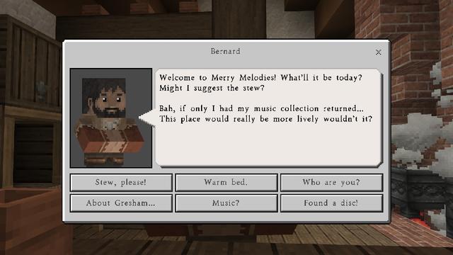 Screenshot of the Minecraft Bedrock Marketplace product The Crossroads created by Aurafall Studios.