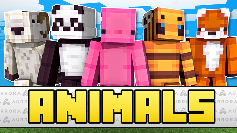 Animals by Aurrora | CHUNK - Minecraft Bedrock Marketplace Explorer