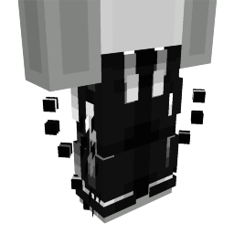 Thumbnail of the Minecraft Bedrock Marketplace product Black White Shade Pants created by Aurrora.