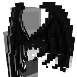 Thumbnail of the Minecraft Bedrock Marketplace product Black White Shade Wings created by Aurrora.