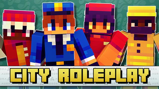 Thumbnail of the Minecraft Bedrock Marketplace product City Roleplay created by Aurrora.